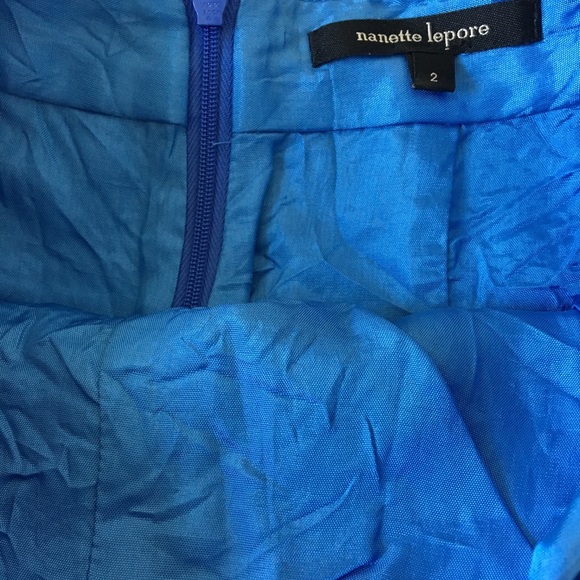 Nanette Lepore Blue Skirt - Picture 2 of 6